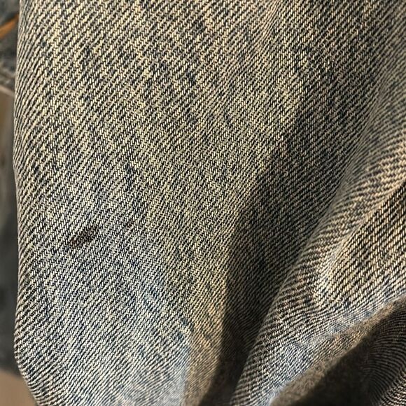 Vintage Levi’s Blue Distressed Relaxed Trucker Denim Jacket Pockets Button - Picture 9 of 14